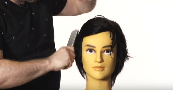 how to cut a toupee