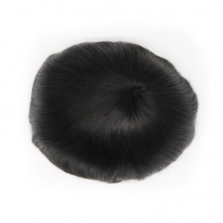 Felix Men's Toupee Hair Pieces | Durable Base with Lace in the Front | Thick Hair