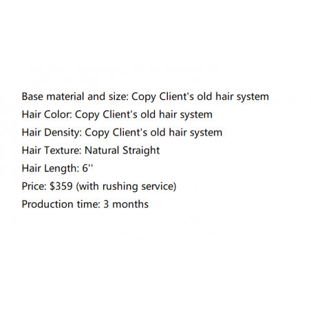 Custom Made Hair System