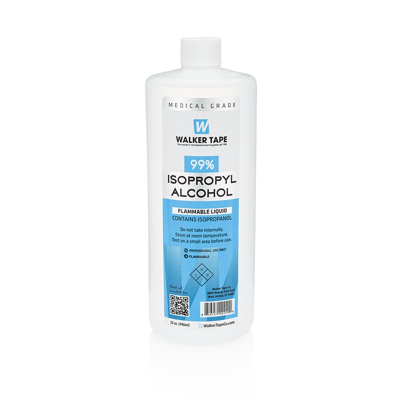 Walker 99% Isopropyl Alcohol to Remove Hair System Glue/Tape Residue