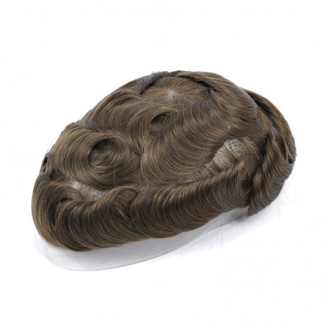 Hades Hair Unit for Men Online | Full German Lace | Medium Length Hair Style for Men