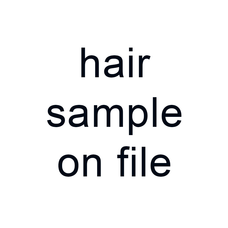 Hair Sample On File
