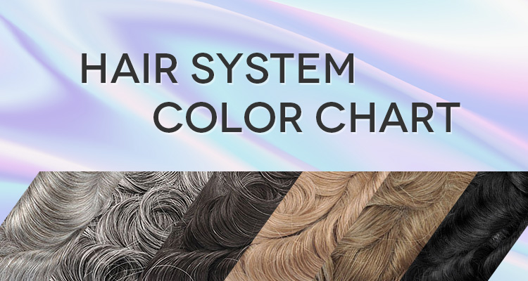 Hair System Color Chart